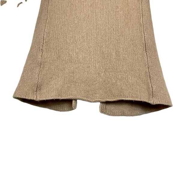 Sablyn Collette Cashmere Chunky Knit Cardigan Sweater Tan Size M - Picture 6 of 10